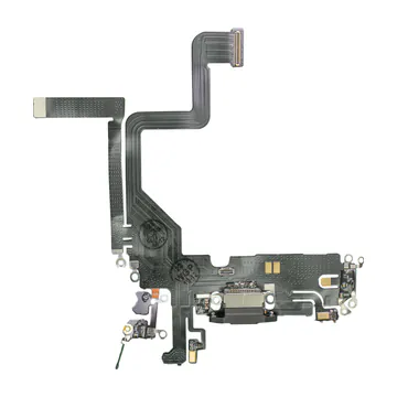 Charge Port Flex for iPhone 14 Pro (Space Black) (Aftermarket)
