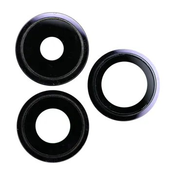 Glass Camera Lenses & Bezel Set for iPhone 14 Pro & 14 Pro Max (Deep Purple)