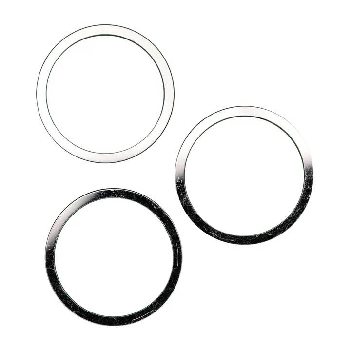 Camera Bezel Ring Set for iPhone 14 Pro & 14 Pro Max (Silver)