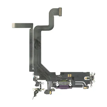 Charge Port Flex for iPhone 14 Pro Max (Deep Purple) (Aftermarket)