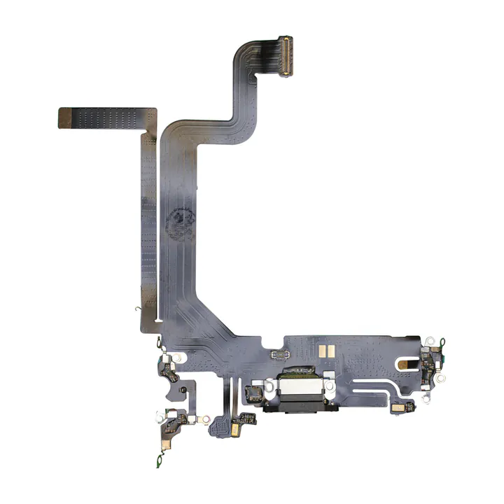 Charge Port Flex for iPhone 14 Pro Max (Space Black) (Aftermarket)