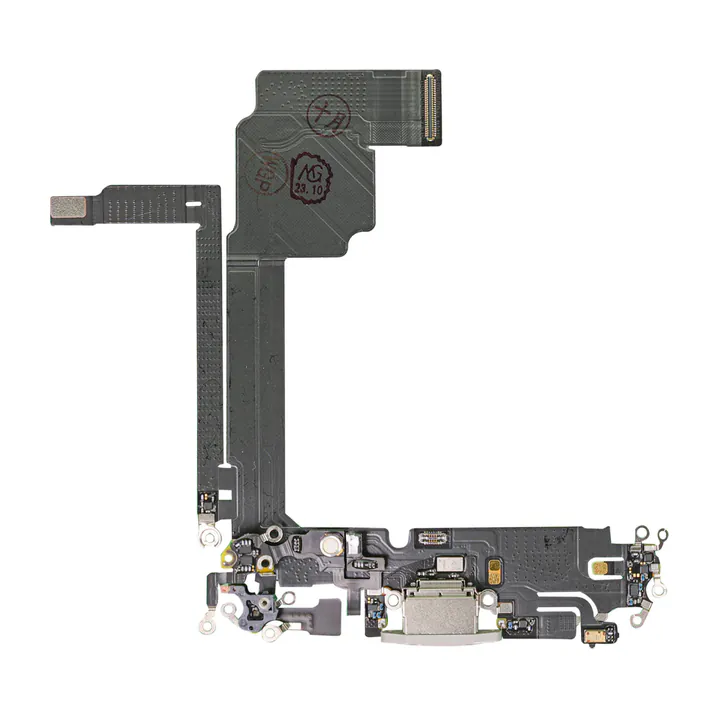 Charge Port Flex for iPhone 15 Pro Max (White Titanium)