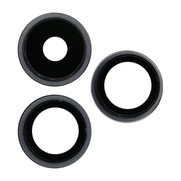 Glass Camera Lenses & Bezel Set for iPhone 15 Pro (Blue Titanium)