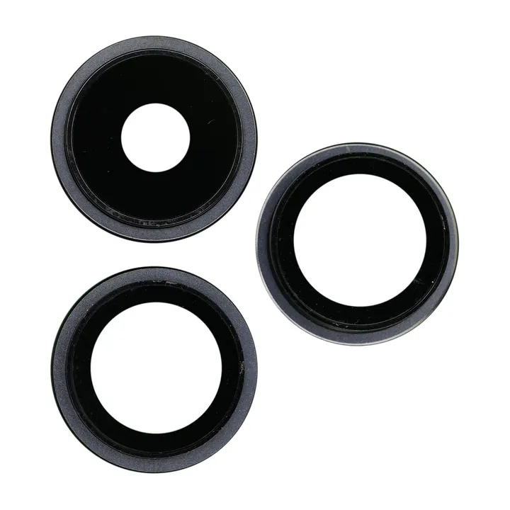 Glass Camera Lenses & Bezel Set for iPhone 15 Pro (Blue Titanium)