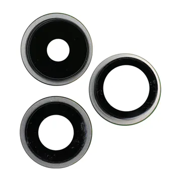 Glass Camera Lenses & Bezel Set for iPhone 15 Pro (Natural Titanium)