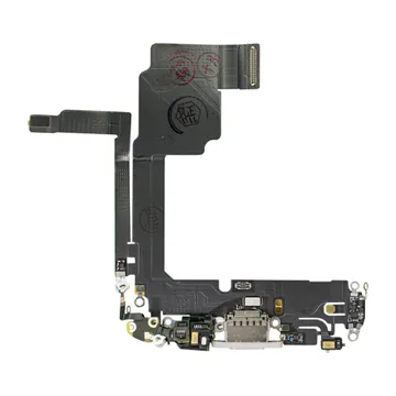 Charge Port Flex for iPhone 15 Pro (White Titanium)