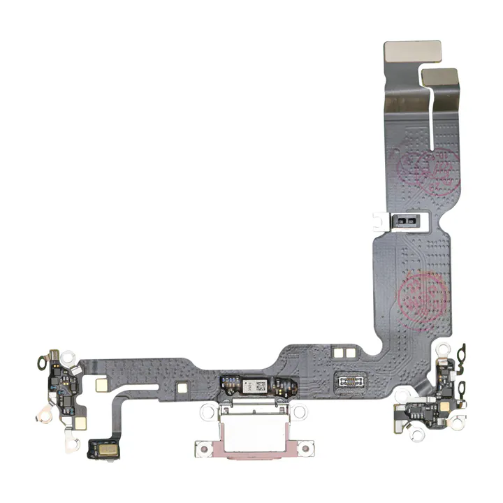 Charge Port Flex for iPhone 15 Plus (Pink)