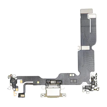 Charge Port Flex for iPhone 15 Plus (Yellow)