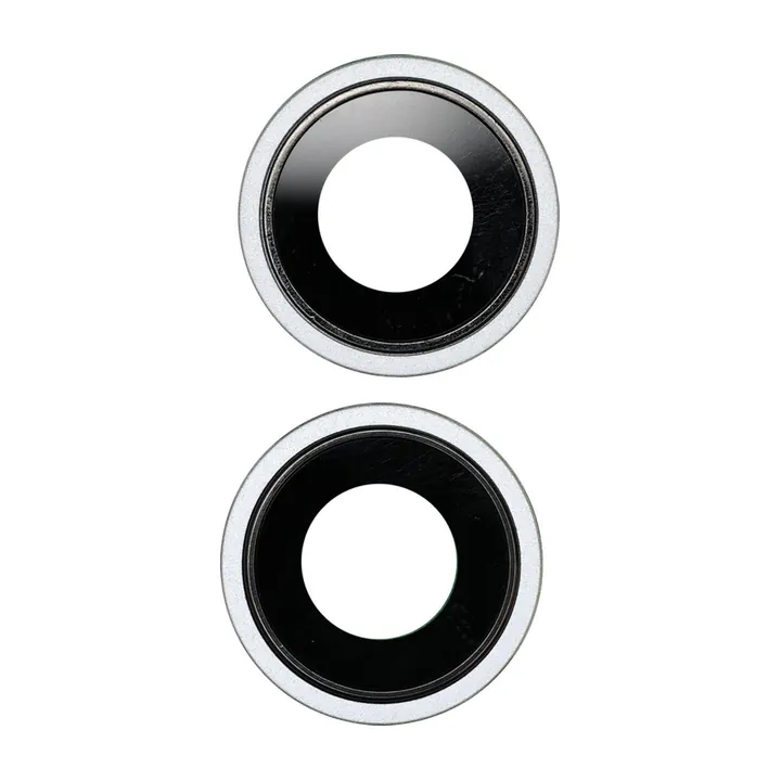 Glass Camera Lenses & Bezel Set for iPhone 15 & 15 Plus (Blue)