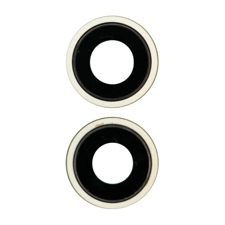 Glass Camera Lenses & Bezel Set for iPhone 15 & 15 Plus (Yellow)
