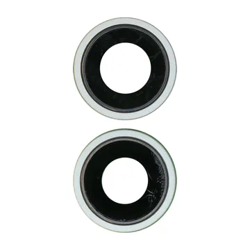 Glass Camera Lenses & Bezel Set for iPhone 15 & 15 Plus (Green)