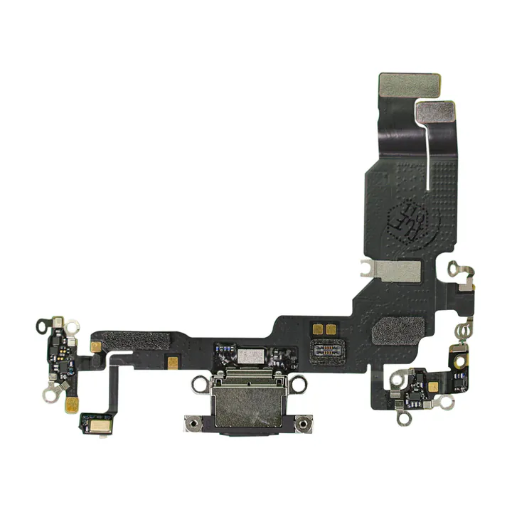 Charge Port Flex for iPhone 15 (Black)