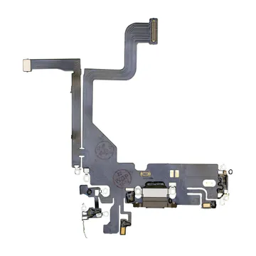 Charge Port Flex for iPhone 13 Pro (Gold) (Aftermarket)
