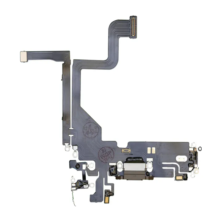 Charge Port Flex for iPhone 13 Pro (Gold) (Aftermarket)