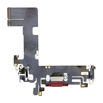 Charge Port Flex for iPhone 13 (Red) (Aftermarket)