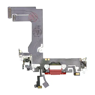 Charge Port Flex for iPhone 13 Mini (Red) (Aftermarket)
