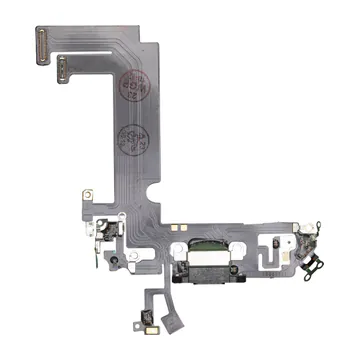 Charge Port Flex for iPhone 12 Mini (Black) (Aftermarket)