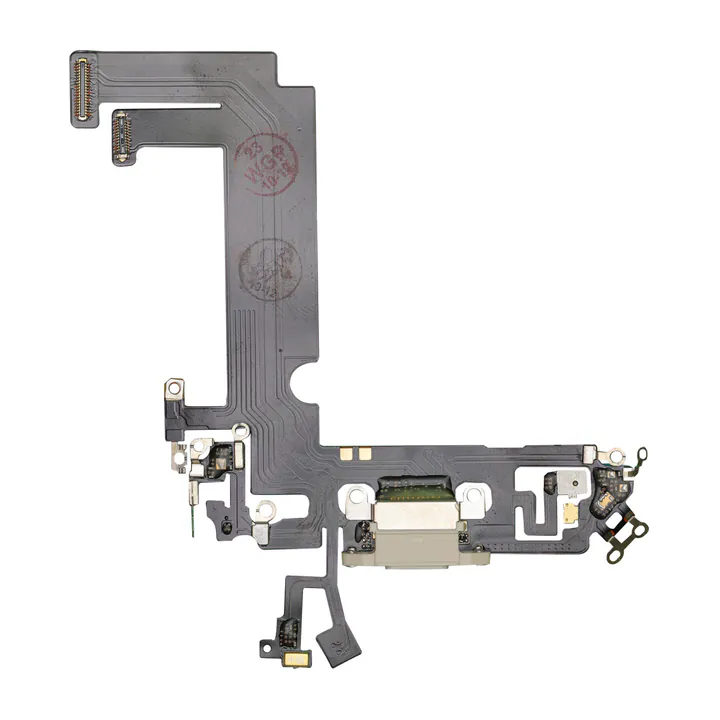 Charge Port Flex for iPhone 12 Mini (White) (Aftermarket)