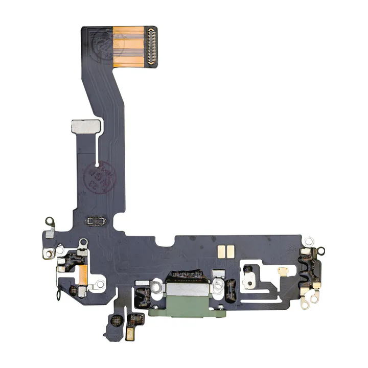 Charge Port Flex for iPhone 12 (Green) (Aftermarket)