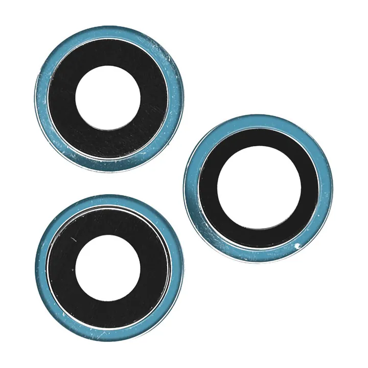 Sapphire Glass Camera Lens & Bezel Set for iPhone 12 Pro (Pacific Blue)