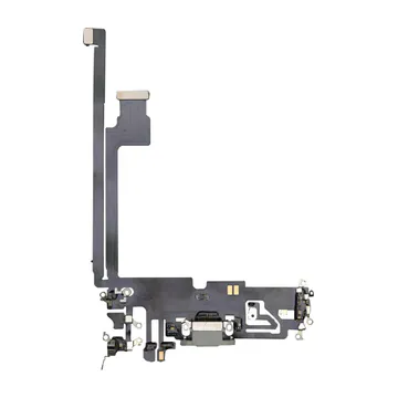 Charge Port Flex for iPhone 12 Pro Max (Silver) (Aftermarket)