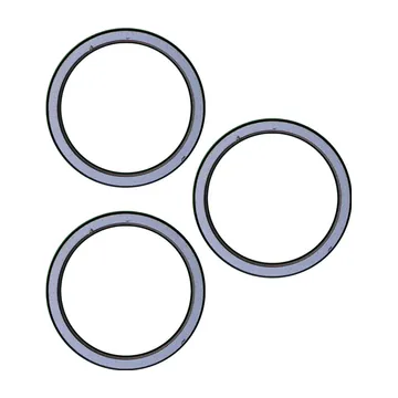 Camera Bezel Ring Set for iPhone 15 Pro Max (Blue Titanium)