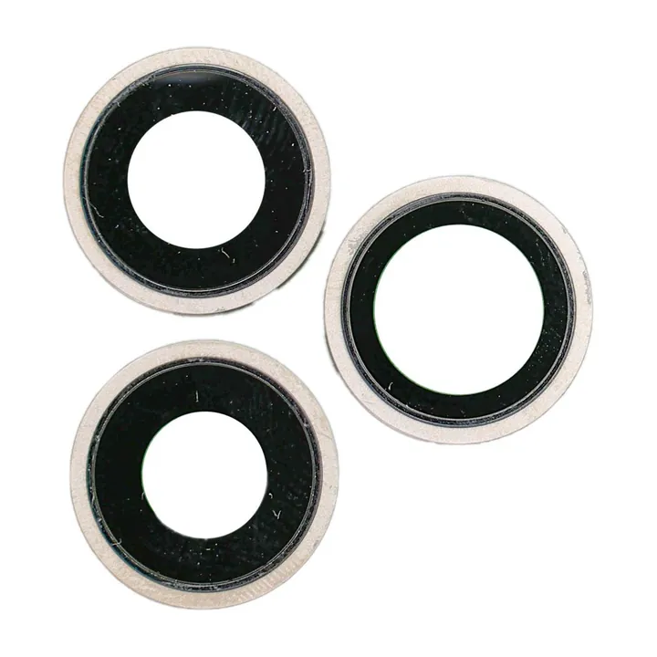 Sapphire Glass Camera Lens & Bezel Set for iPhone 15 Pro Max (Natural Titanium)