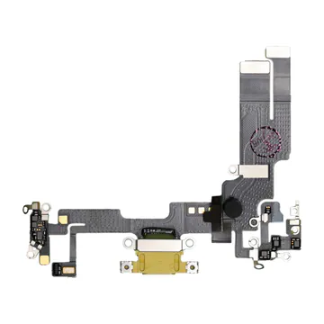 Charge Port Flex for iPhone 14 (Yellow)