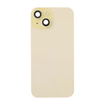 Complete Back Glass Assembly for iPhone 15 (Yellow)