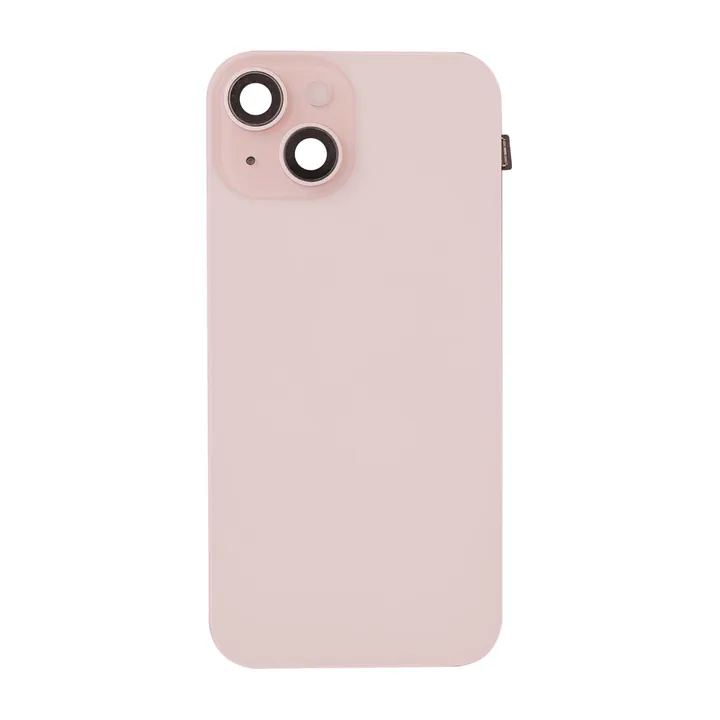 Complete Back Glass Assembly for iPhone 15 (Pink)