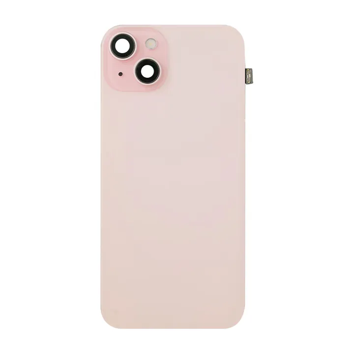 Complete Back Glass Assembly for iPhone 15 Plus (Pink)