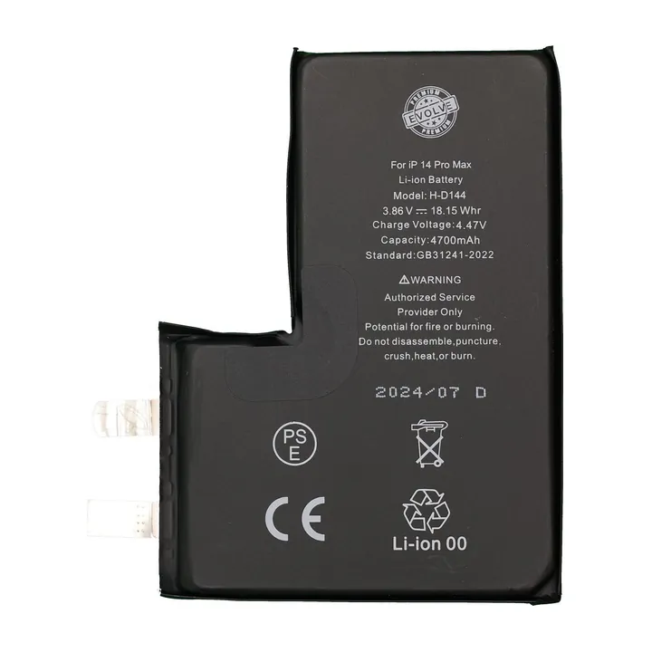 Extended Capacity Core Battery for iPhone 14 Pro Max – Evolve
