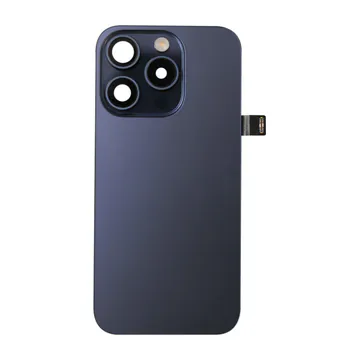 Complete Back Glass Assembly for iPhone 15 Pro (Blue Titanium)