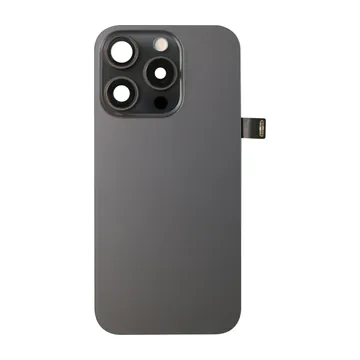 Complete Back Glass Assembly for iPhone 15 Pro (Black Titanium)