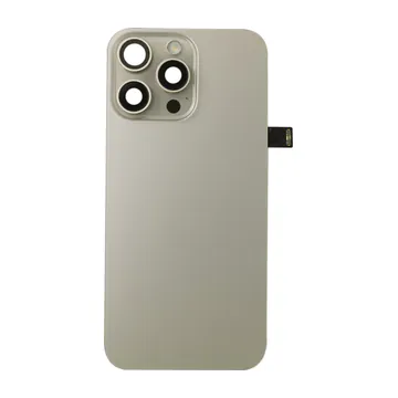 Complete Back Glass Assembly for iPhone 15 Pro Max (Natural Titanium)
