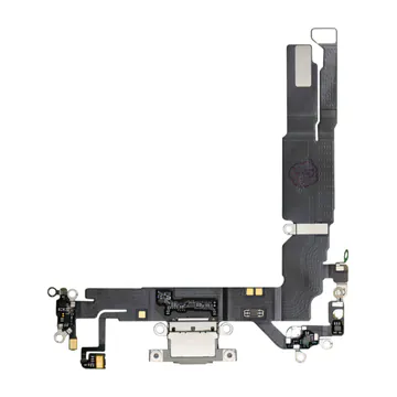 Charge Port Flex for iPhone 16 (White)