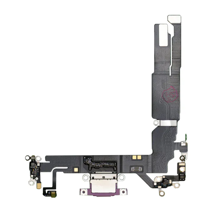 Charge Port Flex for iPhone 16 (Pink)