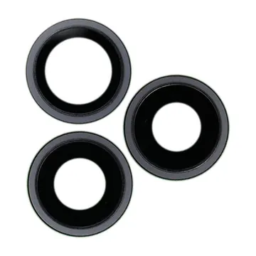 Sapphire Glass Camera Lens & Bezel Set for iPhone 16 Pro & 16 Pro Max (Black Titanium)