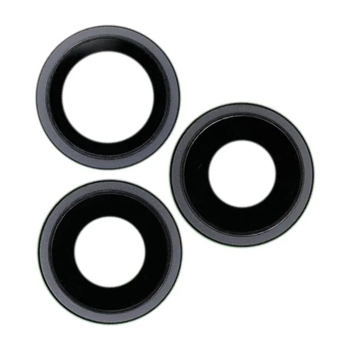 Sapphire Glass Camera Lens & Bezel Set for iPhone 16 Pro & 16 Pro Max (Black Titanium)