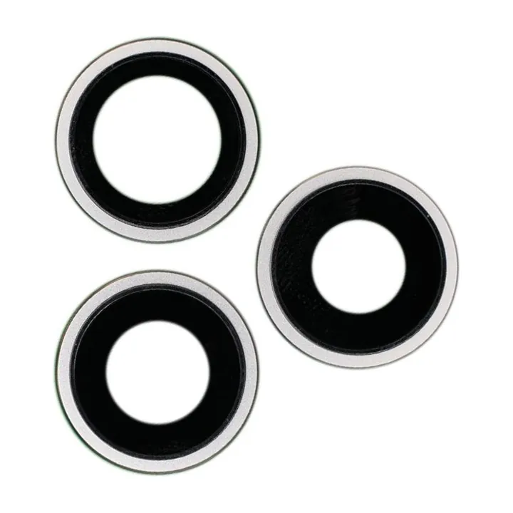 Sapphire Glass Camera Lens & Bezel Set for iPhone 16 Pro & 16 Pro Max (Natural Titanium)