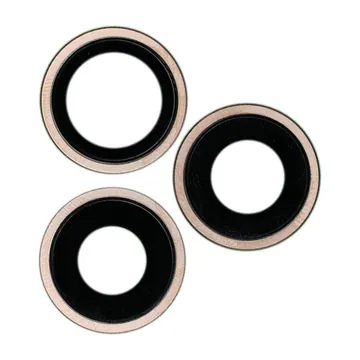 Sapphire Glass Camera Lens & Bezel Set for iPhone 16 Pro & 16 Pro Max (Desert Titanium)