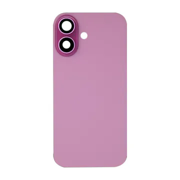 Back Glass, Magnets, & Camera Lenses for iPhone 16 (Pink)