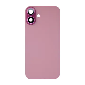Back Glass, Magnets, & Camera Lenses for iPhone 16 Plus (Pink)