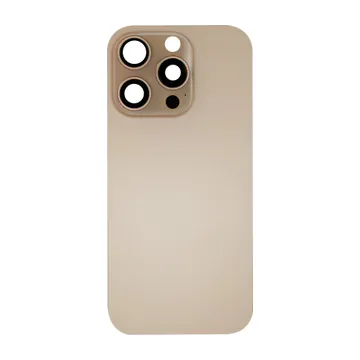 Back Glass, Magnets, & Camera Lenses for iPhone 16 Pro (Desert Titanium)