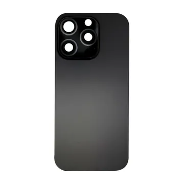Back Glass, Magnets, & Camera Lenses for iPhone 16 Pro (Black Titanium)