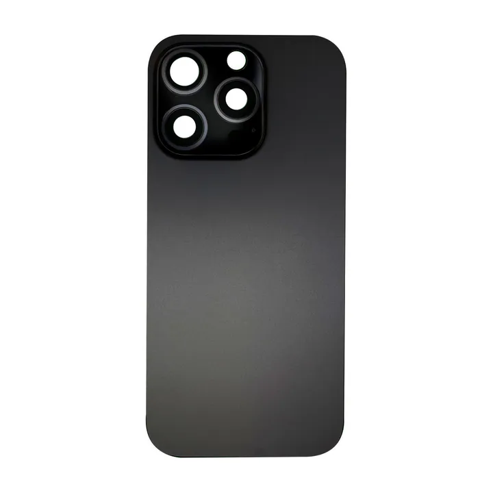 Back Glass, Magnets, & Camera Lenses for iPhone 16 Pro (Black Titanium)