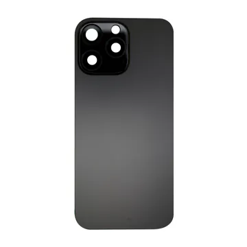 Back Glass, Magnets, & Camera Lenses for iPhone 16 Pro Max (Black Titanium)