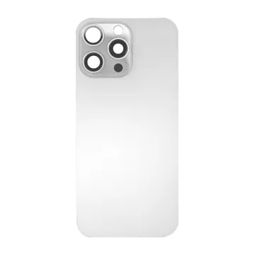 Back Glass, Magnets, & Camera Lenses for iPhone 16 Pro Max (White Titanium)