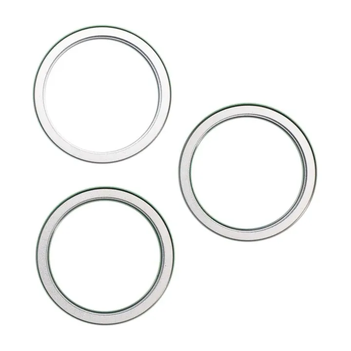 Camera Bezel Ring Set for iPhone 16 Pro & 16 Pro Max (White Titanium)