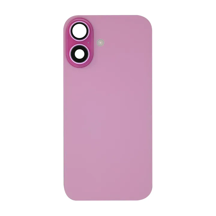 Complete Back Glass Assembly for iPhone 16 (Pink)